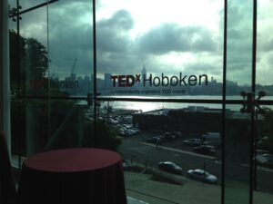 TedxHoboken window
