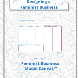 Cover of the Feminist Business Model Canvas - Design a Feminist Business